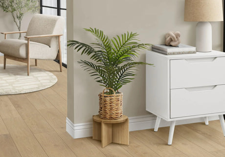 24" Tall, Artificial Plant, Palm, Indoor, Faux, Fake, Table, Floor, Greenery, Potted, Real Touch, Decorative - Green / Beige - Furniture Home Direct