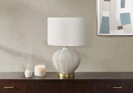 Transitional Lighting, Table Lamp, Resin - Cream - Furniture Home Direct
