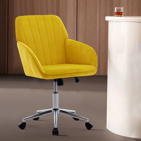 Adjustable Ergonomic Office Chair, Swivel Backrest Seat - Furniture Home Direct