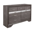 Ryder - Sparkle Dresser - Gray - Furniture Home Direct