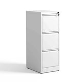 Steel Drawer Vertical File Cabinet With Lock For A4 Legal / Letter Size - Furniture Home Direct