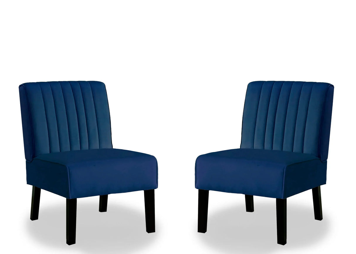 Reese - Mid-Century Modern Accent Chairs With Minimalist Design (Set of 2) - Furniture Home Direct
