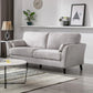 Damian - Woven Fabric Sofa - Furniture Home Direct