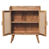Larissa - T Bar Raised Cabinet - Brown - Furniture Home Direct