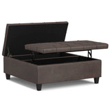 Harrison - Large Coffee Table Storage Ottoman - Furniture Home Direct