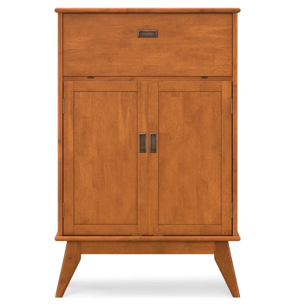Draper - Mid Century Bar Cabinet - Furniture Home Direct