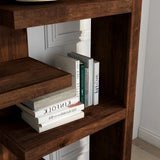 Sausalito - 6 Shelf Bookcase - Whiskey - Furniture Home Direct