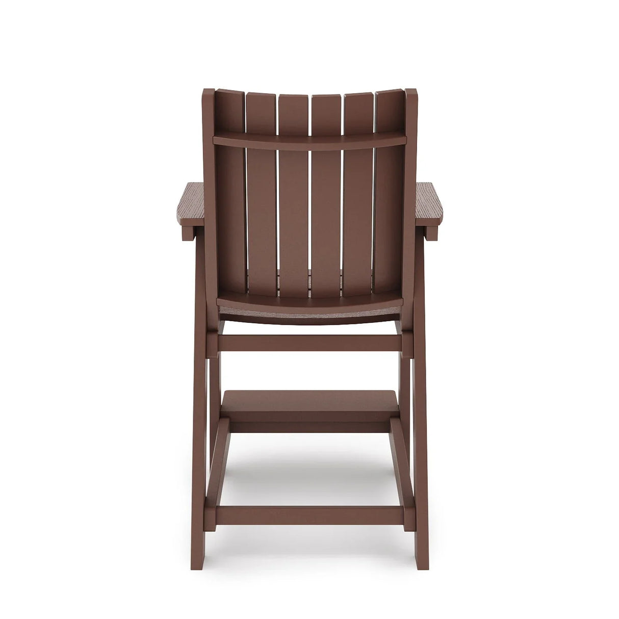 Modern Counter Chair Sleek HDPE Poly Lumber For Dining, Patio, And Garden Comfort - Furniture Home Direct