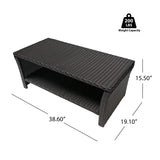 4 PC Outdoor Patio Set - Beige - Furniture Home Direct