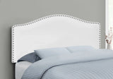Full Size, Bed Headboard Only, Upholstered, Transitional - White - Furniture Home Direct