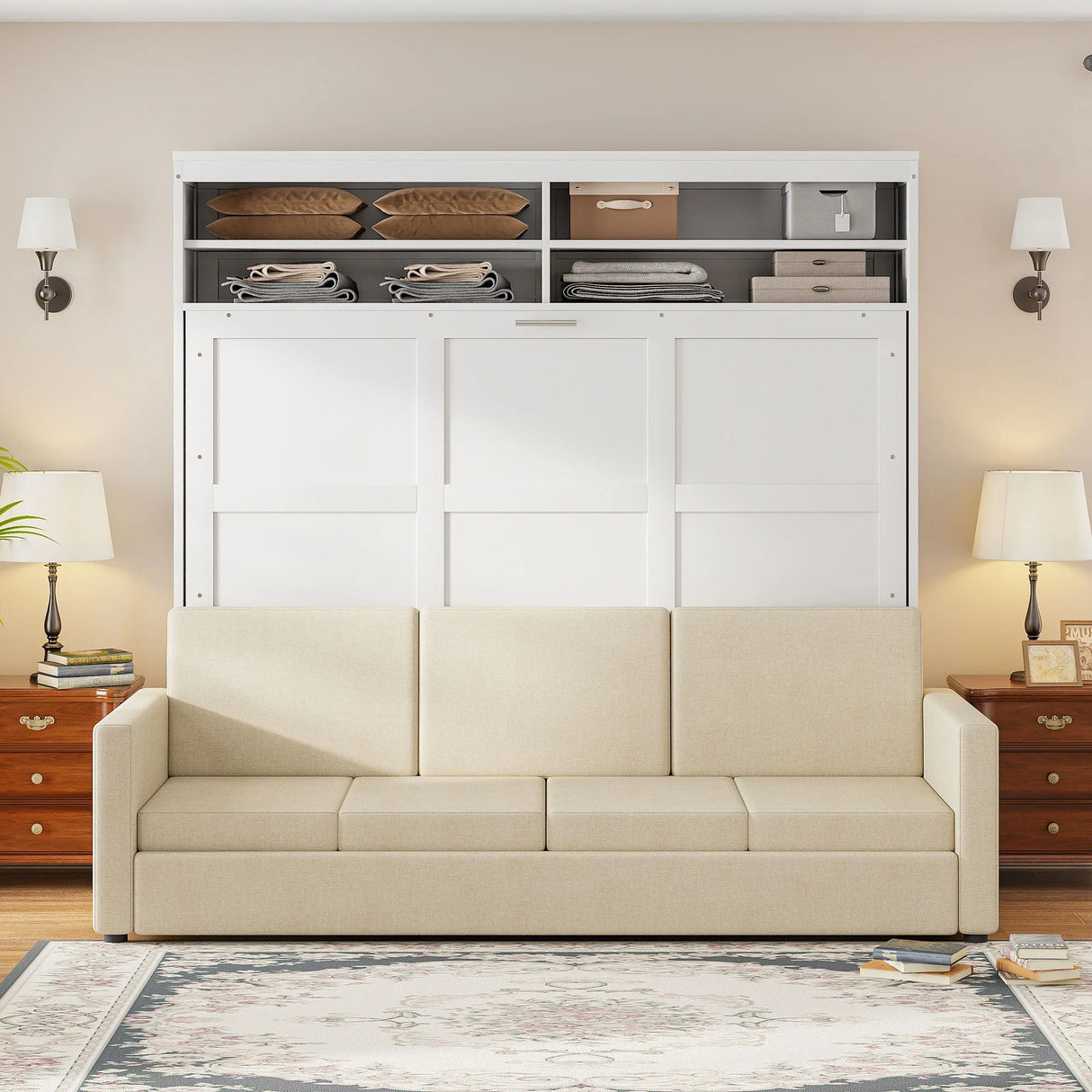 Murphy Wall Bed With Sofa - Furniture Home Direct