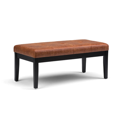 Lacey - Upholstered Tufted Ottoman Bench - Furniture Home Direct