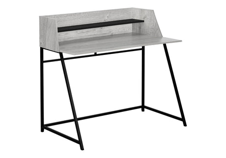 Computer Desk For Home Office, Laptop, Storage Shelves, Marble Look Contemporary & Modern - Furniture Home Direct