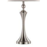Flint - Contemporary Table Lamp Built In USB Port (Set of 2) - Furniture Home Direct