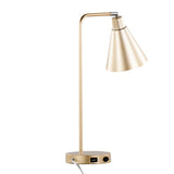 Pix - Contemporary Task Lamp Built In USB Port - Furniture Home Direct