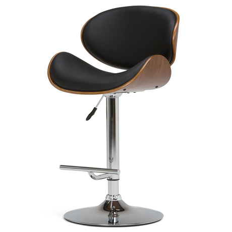 Marana - Multifunctional Handcrafted Bentwood Adjustable Swivel Bar Stool - Furniture Home Direct
