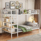 Bunk Bed With 5 Tier Shelves - Furniture Home Direct