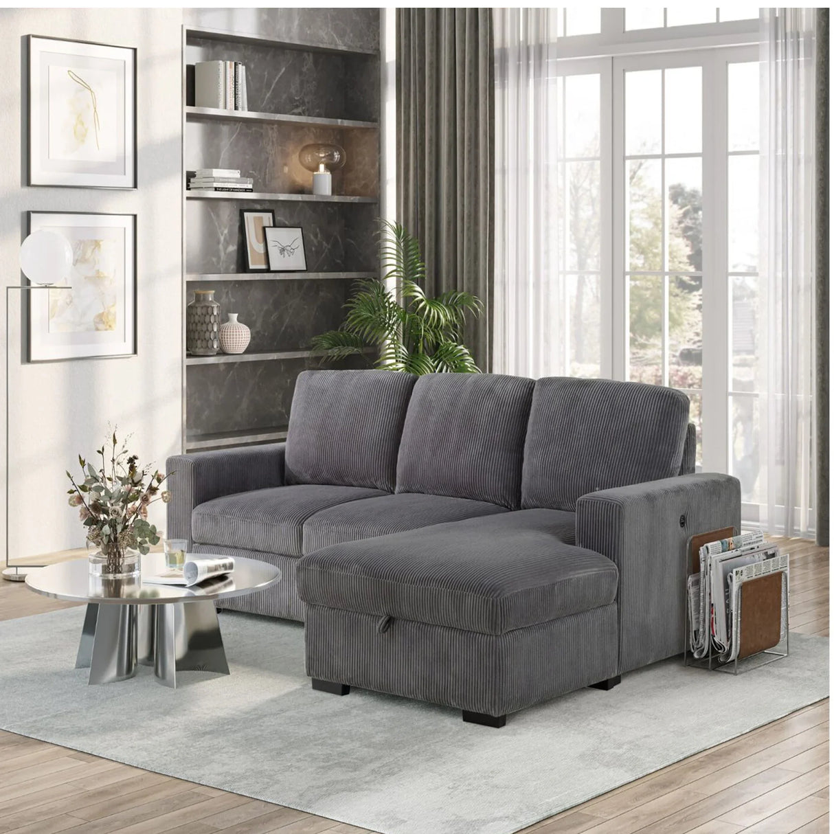 Melody - Sectional Sofa With Cushioning - Furniture Home Direct