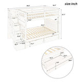 Bunk Bed With Shelves And 6 Storage Drawers - Furniture Home Direct
