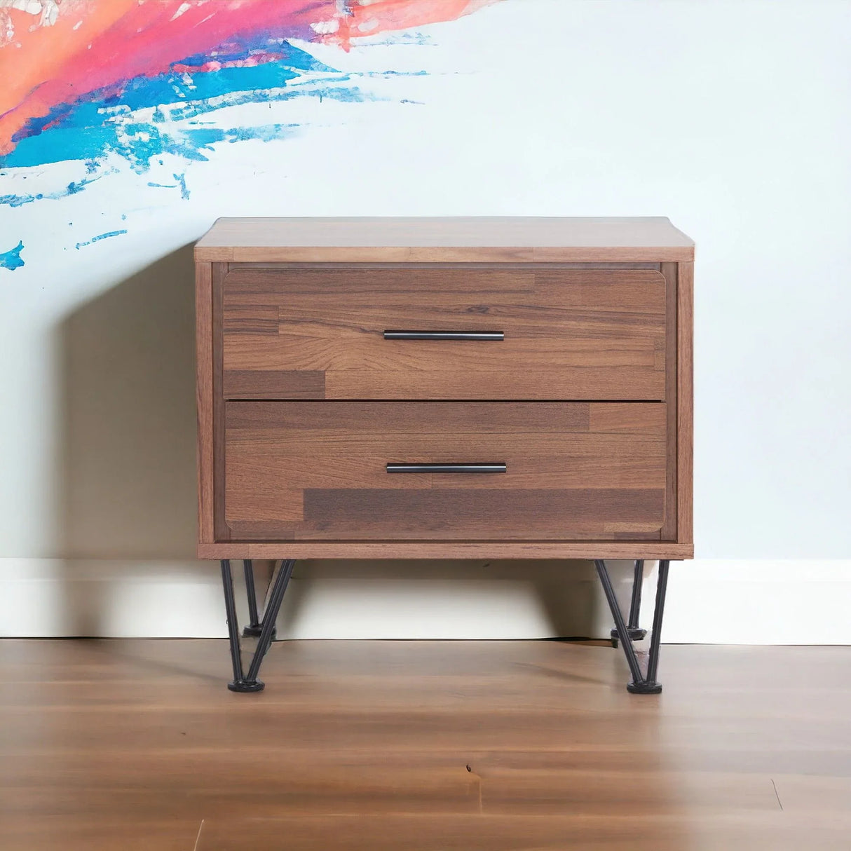 Deoss - Accent Table - Walnut - Furniture Home Direct