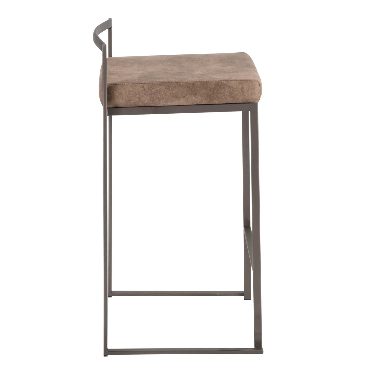 Fuji - Industrial Stackable Counter Stool Elegant Design - Furniture Home Direct