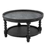 Round 2 Tiered Side Tabel, End Tabel For Lving Room Bedroom Entryway - Furniture Home Direct
