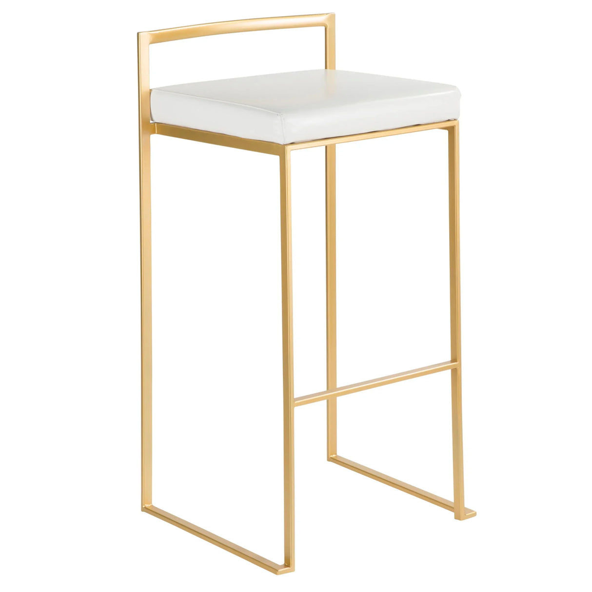 Fuji - Contemporary / Glam & Quality Construction Barstool - Furniture Home Direct