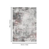 Toucan - Washable Non - Slip Area Rug - Ivory / Dark Gray - Furniture Home Direct