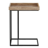 Gallagher - Handcrafted C Side Table - Furniture Home Direct