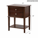 Vibrant Contemporary Nightstand - Furniture Home Direct