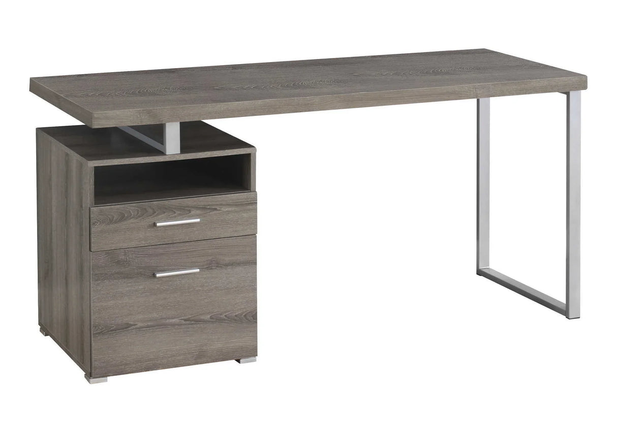 Computer Desk For Home Office, Laptop, Left Right Set - Up, Storage Drawers, Contemporary & Modern - Furniture Home Direct
