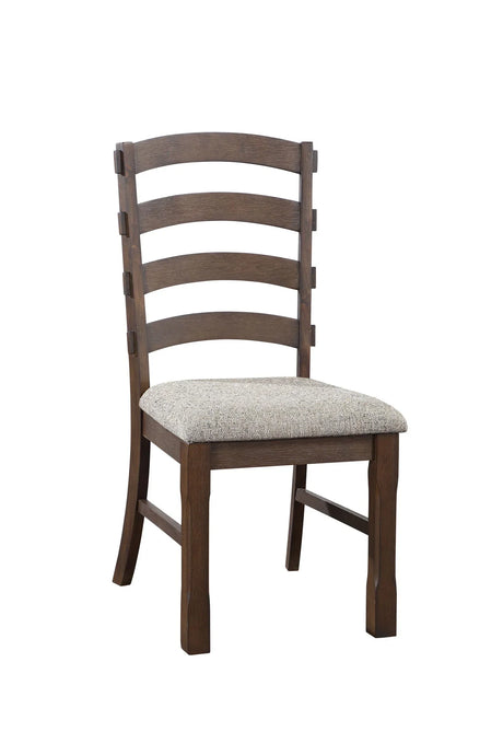 Pascaline - Rustic Side Chair (Set of 2) - Gray / Brown - Furniture Home Direct