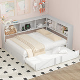 Daybed With Trundle, Storage Cabinets And USB Ports - Furniture Home Direct