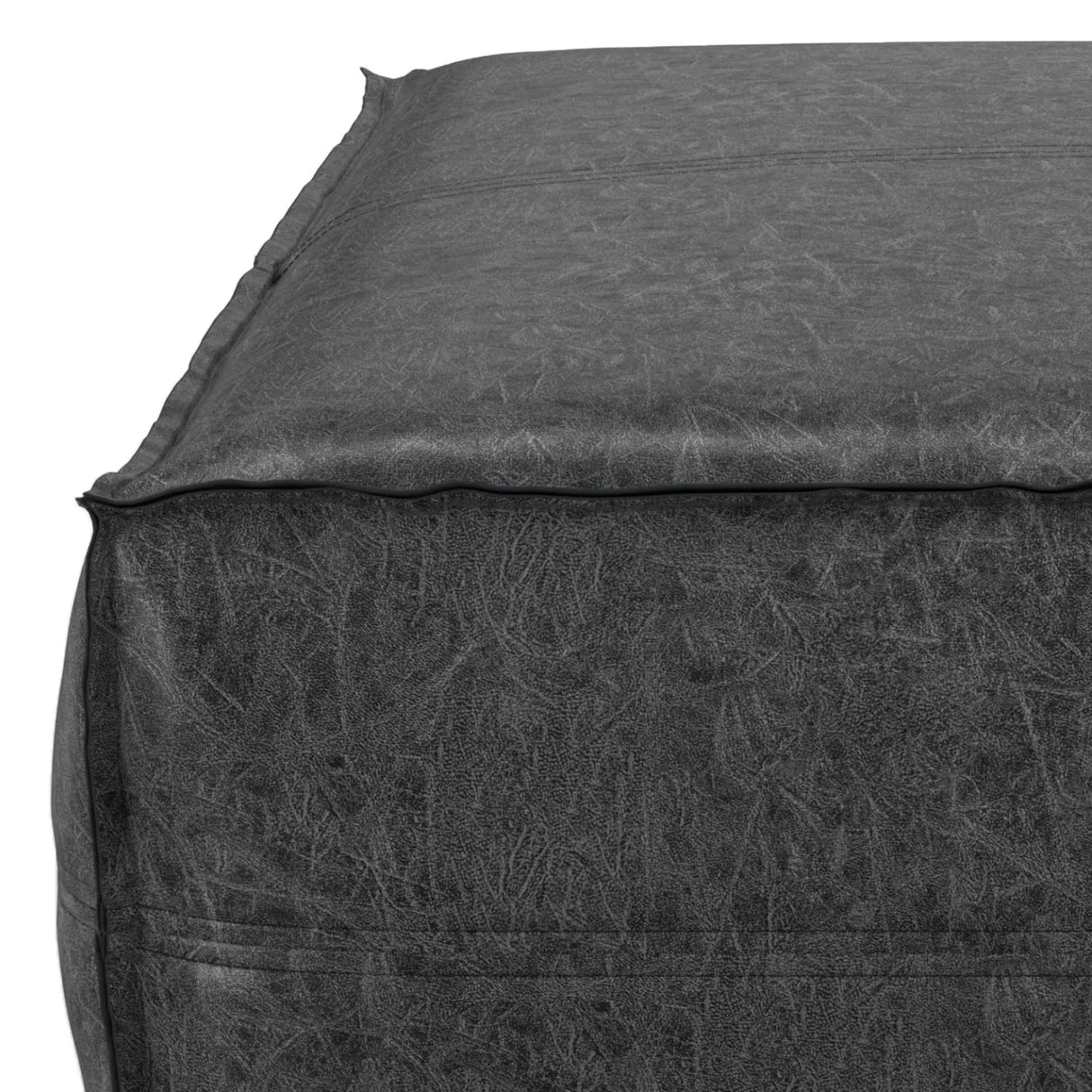 Brody - Large Square, Coffee Table Pouf - Furniture Home Direct