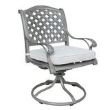 Outdoor Aluminum Dining Set With Cushion - Furniture Home Direct