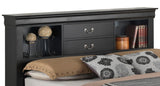 Louis Phillipe - Bookcase Storage Bed - Furniture Home Direct