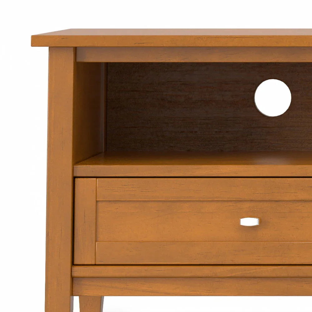 Warm Shaker - Handcrafted Low TV Media Stand - Furniture Home Direct