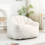 Beanbag Chair, Beanbag Sofa Chair With Armrests Stuffed High Density Foam - Furniture Home Direct