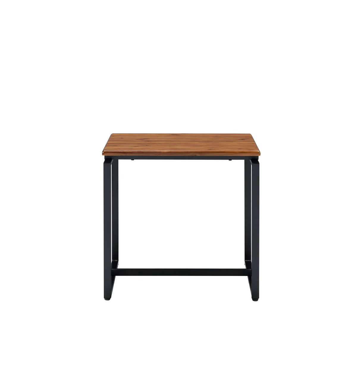 Jurgen - 3 Pieces Pack Coffee & End Set - Oak / Black - Furniture Home Direct