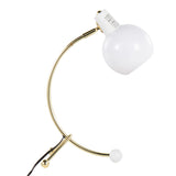 Eileen - Contemporary Task Lamp - Gold / White - Furniture Home Direct