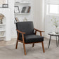 Accent Chair, Classic Mid Century Modern For Extra Seating - Furniture Home Direct