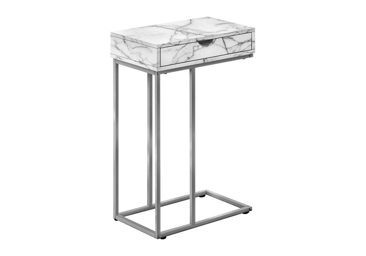 Accent Table, C - Shaped Contemporary & Modern Design - Furniture Home Direct