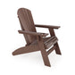 Adirondack Chair Sturdy HDPE Poly Lumber For Poolside, Patio, And Garden Relaxation - Furniture Home Direct