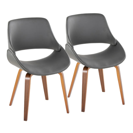 Fabrico - Mid Century Modern Style Dining Chair (Set of 2) - Furniture Home Direct