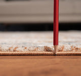 Noble - 5'3" X 7'3" Area Rug - Rust - Furniture Home Direct