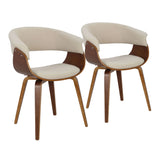 Vintage Mod - Mid Century Modern Dining Chair (Set of 2) - Furniture Home Direct
