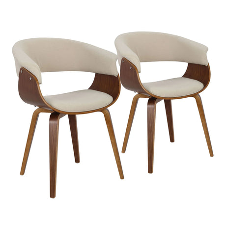 Vintage Mod - Mid Century Modern Dining Chair (Set of 2) - Furniture Home Direct