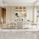 Top Dining Table With Finish Corner - Furniture Home Direct