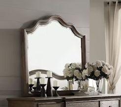 Baudouin - Weathered Mirror - Oak - Furniture Home Direct