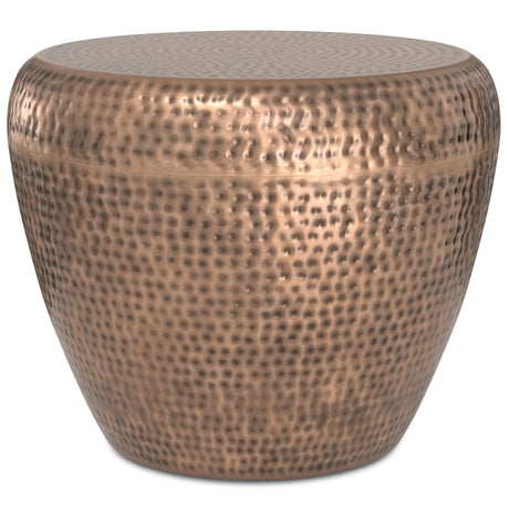 Preston - Handcrafted Metal Side Table - Furniture Home Direct